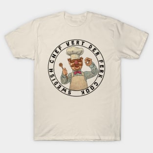 Vert Der Ferk the swedish chef Retro Vintage T-Shirt